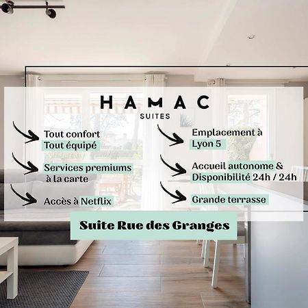 Suite Granges En Rez-De-Jardin Pour 4 Voyageurs Lyon Exteriér fotografie