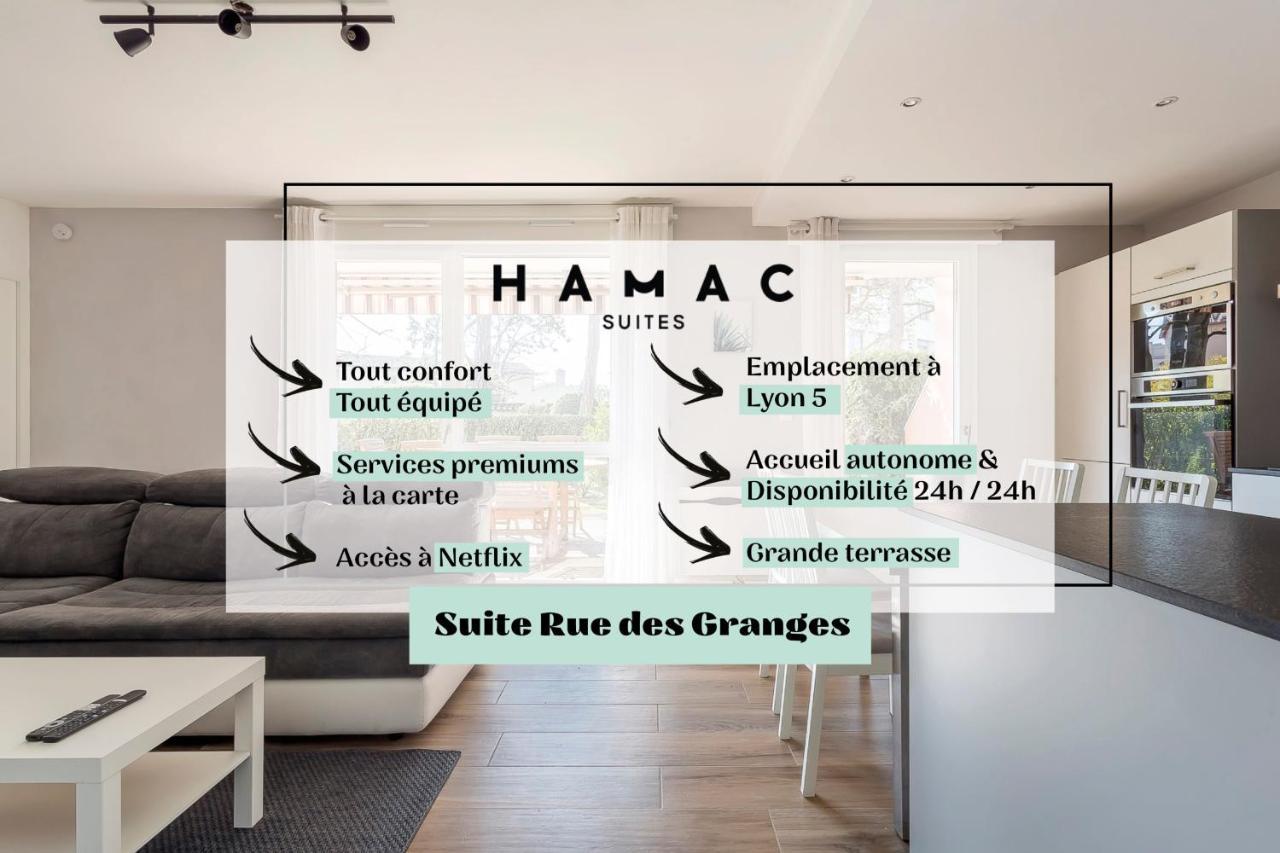 Suite Granges En Rez-De-Jardin Pour 4 Voyageurs Lyon Exteriér fotografie